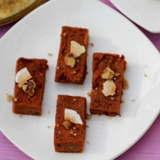 Carrot and Beet Halwa Bites