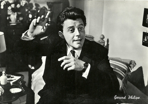 Gérard Philipe in Gérard Philipe in Monsieur Ripois (1954)