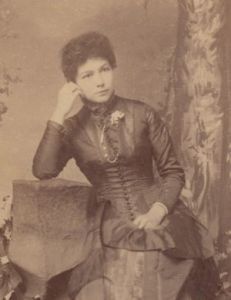 Lettie Cowman as a young woman.