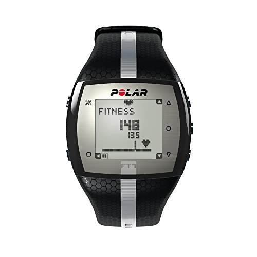 POLAR FT7 Heart Rate Monitor, Black/Silver