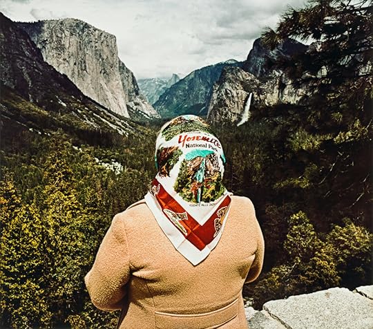 Roger Minick, Woman with Scarf at Inspiration Point, Yosemite National Park, CA, 1980