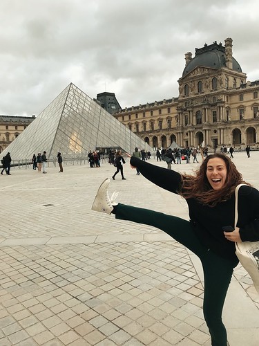 Visiting the Louvre in Paris. From Ayden Berkey: #StudyAbroadBecause ... it will be the time of your life!!!