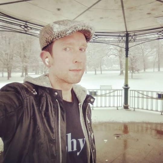 May be an image of 1 person, food and outdoors