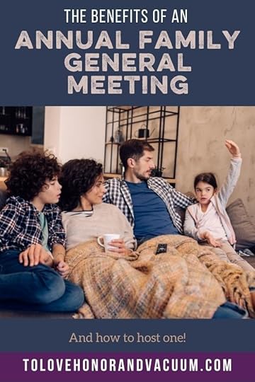 The Benefits of an Annual Family General Meeting