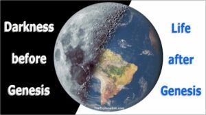 The darkness before Genesis in stark contrast to life after Genesis