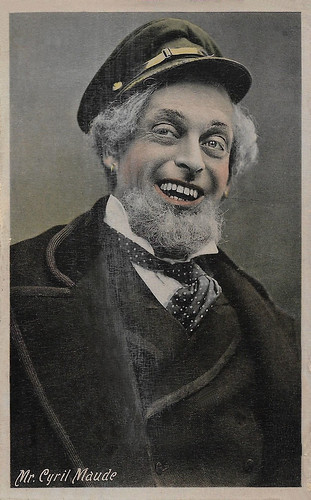 Cyril Maude as Captain Barley in Beauty and the Barge