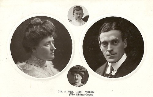 Cyril Maude and his wife Winifred Emery