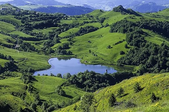 Roșia Montană Mining Landscape, Romania