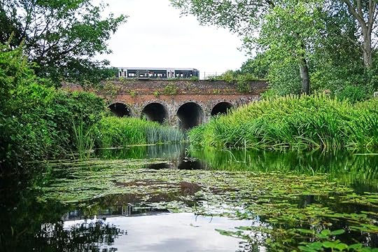 Brunel's Great Western Railway bridges Old River in Twyford, Berkshire, Train journeys