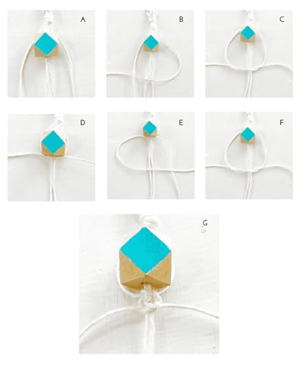 How to macrame square knot