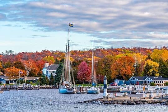 Sister,Bay,Town,Harbour,View,In,Door,County,Of,Wisconsin