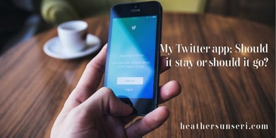 Deleting the twitter app for mental health