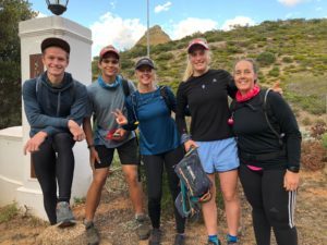 14 May start of Klein Leeu & Suther Peak