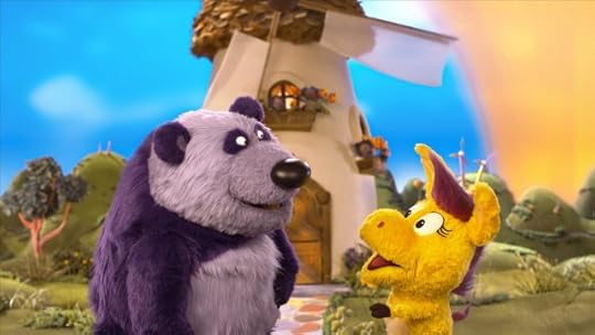 Puppet characters in Donkey Hodie