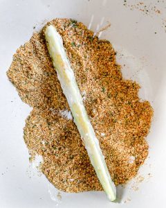 process for making baked zucchini fries