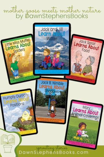 mother goose meets mother nature is a series of ebooks at DawnStephensBooks.com