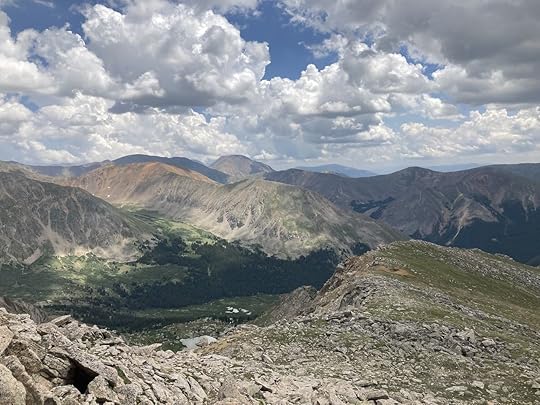view, Arapahoe Basin via ferrata
