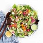 green goddess salad from the faux martha