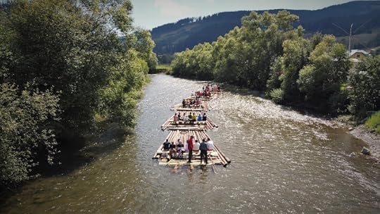 Cu pluta in jos pe Bistrita; Ciocanesti, Suceava