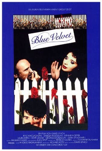 Amazon.com: Blue Velvet 27 x 40 Movie Poster - Style A: Lithographic Prints: Posters & Prints