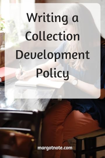 Writing a Collection Development Policy