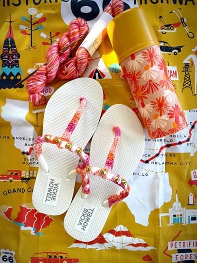 Crochet Flip Flops: Tutorial by Vickie Howell