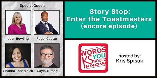 Story Stop - Enter the Toastmasters