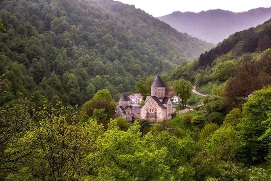Haghartsin monastery near Dilijan, Armenia, Transcaucasian Trail