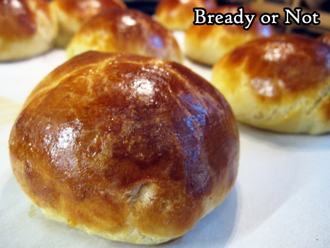 Bready or Not Original: Food Processor Brioche Rolls