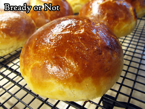 Bready or Not Original: Food Processor Brioche Rolls