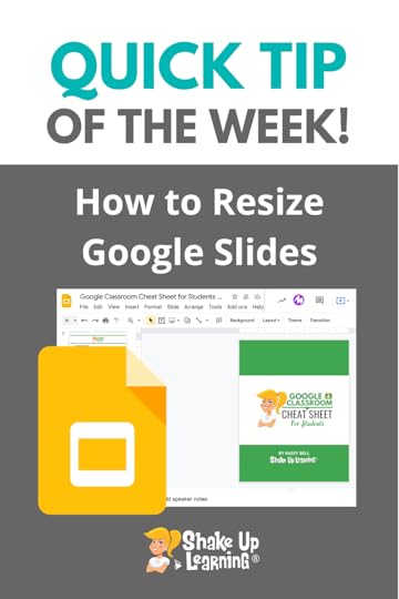 How to Resize Google Slides for Creation Projects, Templates, and More!