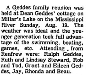 Geddes family