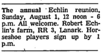 Echlin family