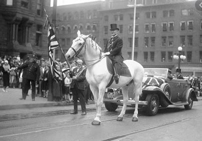 orange order white horse