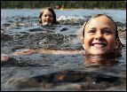 kids in the water