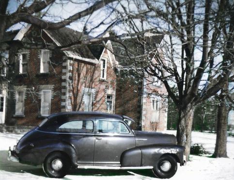 stafford house after WWII colourized