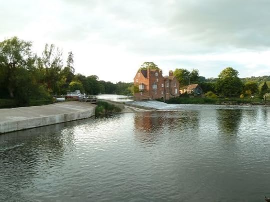 The more recent (18th century) Cropthorne Mill on the Fladbury site described in the story.