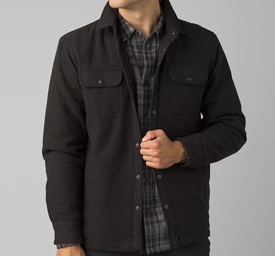 comfortable travel clothes Men prAna dock jacket