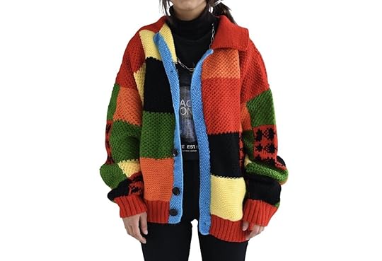comfortable travel clothes Unisex Vorondolo knitting cardigan
