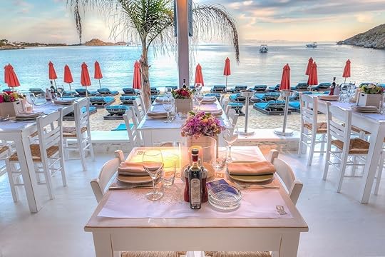 European beach clubs Nammos Mykonos