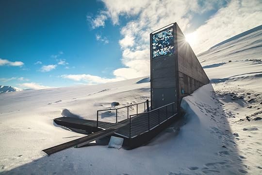 The,Seed,Vault,In,The,Arctic,Province,Of,Norway,,Svalbard.