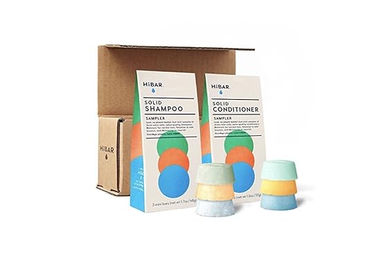eco friendly toiletries HiBAR shampoo bar