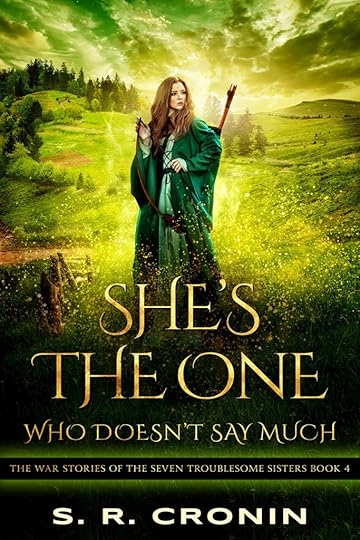 cover of She's the One Who Doesn't Say Much by S. R. Cronin