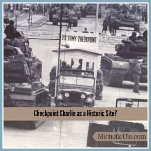 Check Point Charlie during the cold war
