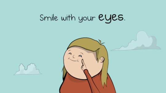 Smile with your eyes