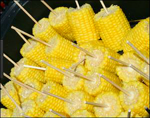 corn on a stick