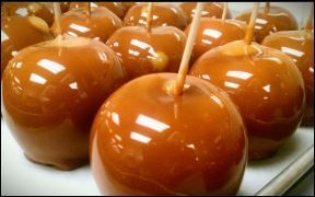 caramel apples