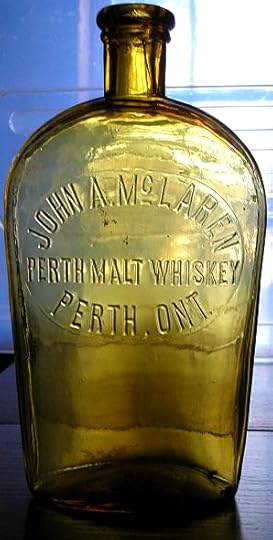 McLaren's whiskey bottle