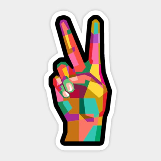 Peace Sign - Peace Sign - Sticker | TeePublic
