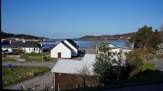 The view from Tigh na sith Guesthouse.